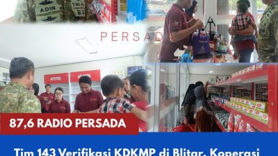 Tim 143 Verifikasi KDKMP di Blitar, Koperasi Merah Putih Diharapkan Permudah Warga Mendapatkan Kebutuhan Pokok