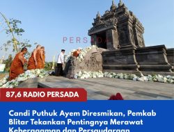 Candi Puthuk Ayem Diresmikan, Pemkab Blitar Tekankan Pentingnya Merawat Keberagaman dan Persaudaraan