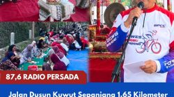 Jalan Dusun Kuwut Sepanjang 1,65 Kilometer Diperbaiki, Bupati Blitar Titip Harapan untuk Kemajuan Ekonomi Warga Kemloko