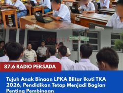 Tujuh Anak Binaan LPKA Blitar Ikuti TKA 2026, Pendidikan Tetap Menjadi Bagian Penting Pembinaan