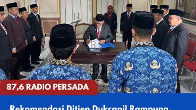 Rekomendasi Ditjen Dukcapil Rampung, Kursi Camat Wonodadi hingga Jabatan di Dispendukcapil Berganti