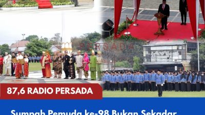 Sumpah Pemuda ke-98 Bukan Sekadar Mengenang Sejarah, tetapi Menjawab Tantangan Generasi Masa Kini