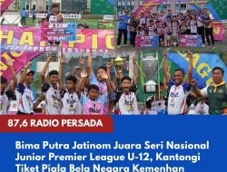 Bima Putra Jatinom Juara Seri Nasional Junior Premier League U-12, Kantongi Tiket Piala Bela Negara Kemenhan
