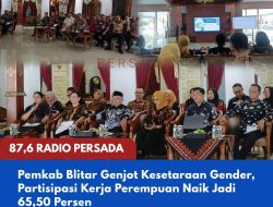 Pemkab Blitar Genjot Kesetaraan Gender, Partisipasi Kerja Perempuan Naik Jadi 65,50 Persen
